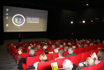 Salle du Ciné'fil au gala d'automne 2016